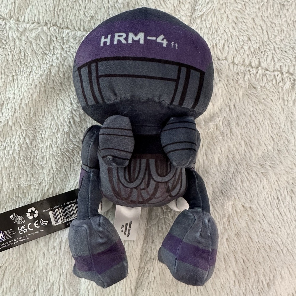 The Electric State Collectible Plush Character Herman Netflix Robot New - Picture 3 of 11